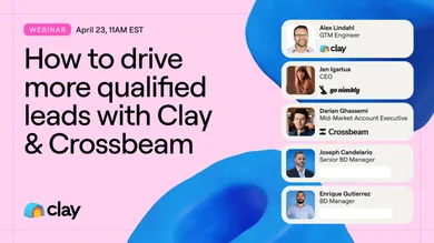 Clay × Crossbeam Webinar