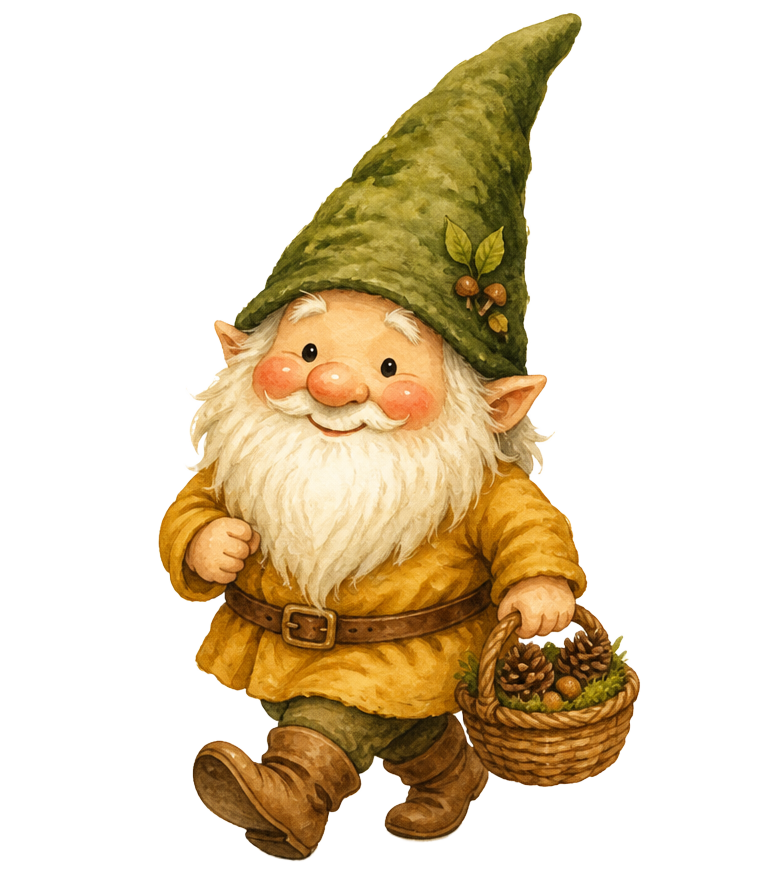 A gnome walking to build a second engine
